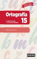 Cuaderno de Ortografia 15: Rustica