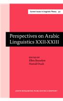 Perspectives on Arabic Linguistics
