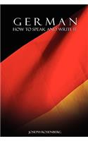 German: How to Speak and Write It(English)