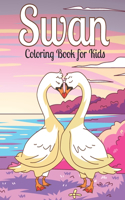 Swan Coloring Book for Kids