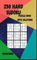 250 Hard Sudoku: Puzzle book With Solutions