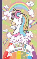 Unicorn coloring book for kids