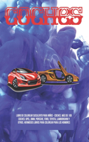 Libro de colorear suculento para niños - Coches. Más de 100 coches: Opel, BMW, Porsche, Ford, Toyota, Lamborghini y otros. Hermosos libros para colorear para los hombres