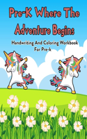 Pre-K Where The Adventure Begins