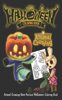 Animal Crossing New Horizon Halloween Coloring Book