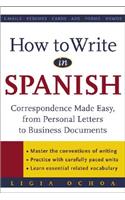 How to Write in Spanish