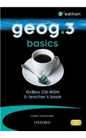 geog.3 basics OxBox CD-ROM & teacher's book