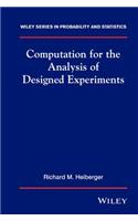 Computation for the Analysis of Designed Experiments