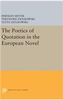 The Poetics of Quotation in the European Novel