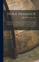 Horæ Aramaicæ