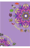 Blank Recipe Book