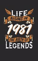 Life Begins in 1981 the Birth of Legends