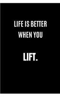 Life Is Better When You Lift