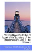 Statistical Appendix to Annual Report of the Secretary of the Treasury on the State of the Finances