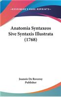 Anatomia Syntaxeos Sive Syntaxis Illustrata (1768)