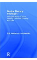 Marital Therapy Strategies Based On Social Learning & Behavior Exchange Principles