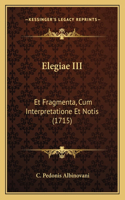 Elegiae III