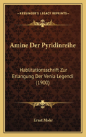Amine Der Pyridinreihe