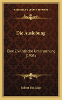 Auslobung