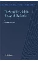 The Scientific Article in the Age of Digitization