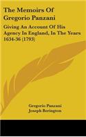 The Memoirs Of Gregorio Panzani