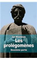 Les prolégomènes