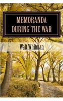 Memoranda During the War