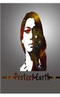 Protect Earth: Native American Lady Journal