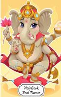 Notebook Journal Dot-Grid, Graph, Lined, Blank No Lined: Ganesha: Small Pocket Notebook Journal Diary, 120 Pages, 5.5- X 8.5- (Blank Notebook Journal)