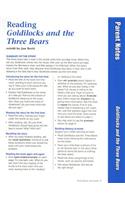 Reading Goldilocks and the Three Bears
