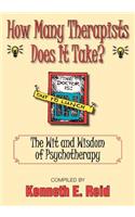 How Many Therapists Does It Take?