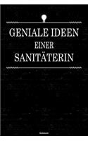 Geniale Ideen einer Sanitäterin Notizbuch