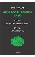 Notebook How to Pass an American Literature Exam