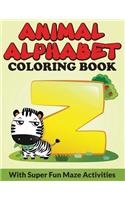 Animal Alphabet Coloring Book