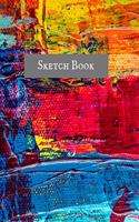 Sketch Book: Journal & Notebook-Oil Painting Cover: 8.5" X 11", A Large Journal with Blank Paper for Drawing, Doodling, Painting, Writing, Working, Class, etc.