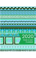 2020 Page A Day Planner