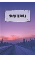Montserrat: Ruled Travel Diary Notebook or Journey Journal - Lined Trip Pocketbook for Men and Women with Lines