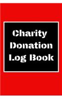 Charity Donation Log Book