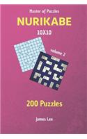 Master of Puzzles - Nurikabe 200 Puzzles 10x10 Vol. 2