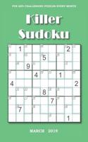 Killer Sudoku: March, 2019