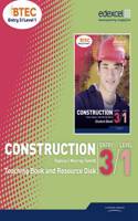 BTEC Entry 3/Level 1 Construction Teaching Book and Resource Disk