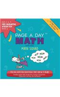 Page a Day Math, Math Handwriting Introduction Book 6: Tracing Addition Equations That Add 6 to 0-10