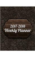 2017-2018 Weekly Planner: August 2017 to July 2018: Volume 3 (Academic Planner)