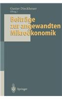 Beitrage Zur Angewandten Mikrookonomik