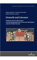 Oratorik und Literatur