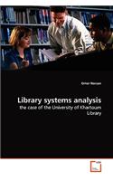 Library systems analysis