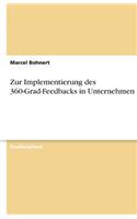 Zur Implementierung des 360-Grad-Feedbacks in Unternehmen