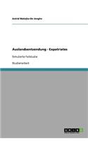 Auslandsentsendung - Expatriates