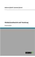 Attributionstheorien und -forschung