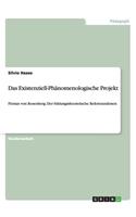 Das Existenziell-Phänomenologische Projekt: Florian von Rosenberg: Der bildungstheoretische Referenzrahmen